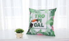 Load image into Gallery viewer, Double Side Tropical Print Pillow Cover 45X45CM