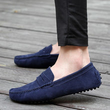 Load image into Gallery viewer, Suede Leather Moccasins Loafers