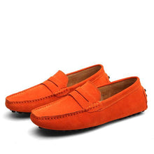 Load image into Gallery viewer, Suede Leather Moccasins Loafers