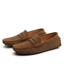 Load image into Gallery viewer, Suede Leather Moccasins Loafers