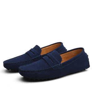 Suede Leather Moccasins Loafers