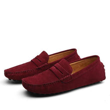 Load image into Gallery viewer, Suede Leather Moccasins Loafers