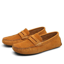 Load image into Gallery viewer, Suede Leather Moccasins Loafers