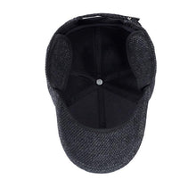 Load image into Gallery viewer, Woolen Knitted Design Baseball Cap with Earflaps