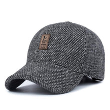 Load image into Gallery viewer, Woolen Knitted Design Baseball Cap with Earflaps