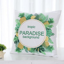Load image into Gallery viewer, Double Side Tropical Print Pillow Cover 45X45CM