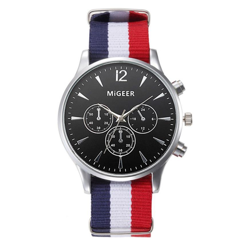 Sporty Fashion canvas Band Watch