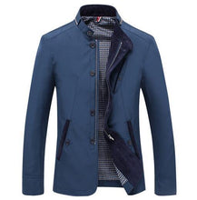 Cargar imagen en el visor de la galería, Slim Fit Thin Stand Button Casual Jacket