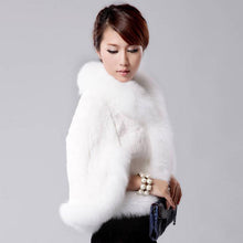 Load image into Gallery viewer, Fur Faux Cape Overcoat