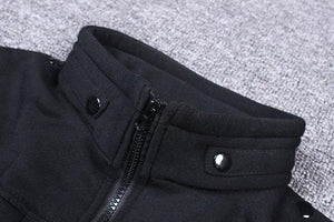 Fake Pocket Zipper  Design Jacket