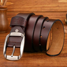 Cargar imagen en el visor de la galería, High Quality Genuine Leather Luxury Strap Belt