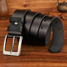 Cargar imagen en el visor de la galería, High Quality Genuine Leather Luxury Strap Belt