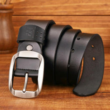 Cargar imagen en el visor de la galería, High Quality Genuine Leather Luxury Strap Belt