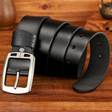 Cargar imagen en el visor de la galería, High Quality Genuine Leather Luxury Strap Belt