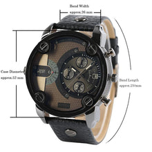 Load image into Gallery viewer, Large Military Quartz Wristwatch