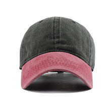 Load image into Gallery viewer, Mixed colors Washed Denim Baseball Cap