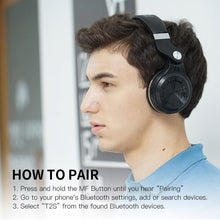 Load image into Gallery viewer, Original Bluedio T2S headphones with microphone wireless Bluetooth