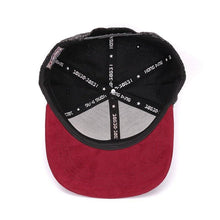 Load image into Gallery viewer, Snapback NY round triangle embroidery flat brim baseball cap