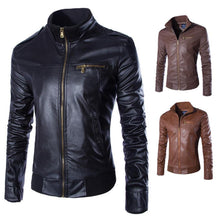 Load image into Gallery viewer, Newest Motorcyclist Bomber  Leather