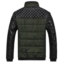 Load image into Gallery viewer, PU Patchwork Designer Jackets