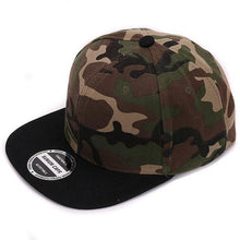 Load image into Gallery viewer, Camouflage snapback baseball