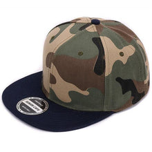 Load image into Gallery viewer, Camouflage snapback baseball