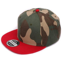 Load image into Gallery viewer, Camouflage snapback baseball