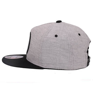 Classic 5 panels 3D snapback baseball cap