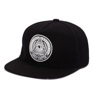 Classic 5 panels 3D snapback baseball cap