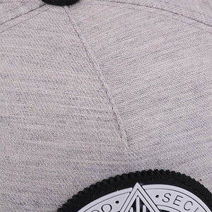 Classic 5 panels 3D snapback baseball cap