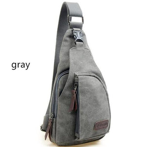 Casual Diagonal Backpack