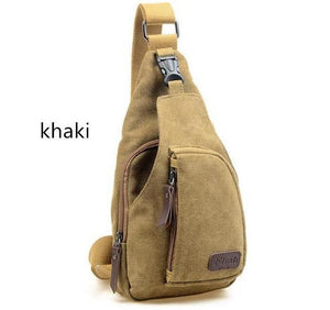 Casual Diagonal Backpack