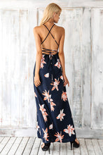 Charger l&#39;image dans la galerie, Boho Deep V-neck Sleeveless Maxi Dress