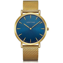 Load image into Gallery viewer, Stainless steel ultra thin quartz-watch