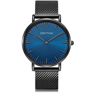 Stainless steel ultra thin quartz-watch