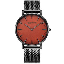 Load image into Gallery viewer, Stainless steel ultra thin quartz-watch