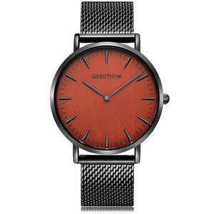 Stainless steel ultra thin quartz-watch