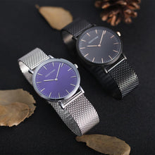 Load image into Gallery viewer, Stainless steel ultra thin quartz-watch