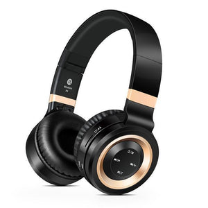 Wireless Bluetooth Headphone With FM Radio + Mic, Supports TF Card