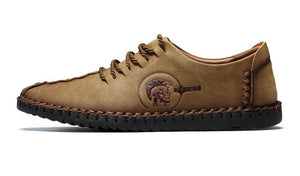 Casual Genuine Leather Oxfords Handmade shoes