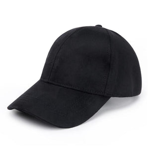 Fashion Suede Snapback Baseball Cap