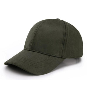 Fashion Suede Snapback Baseball Cap