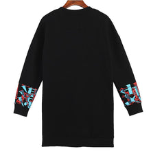 Load image into Gallery viewer, Printed Long Sleeve  O-neck Pullover