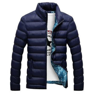 Casual Design Solid Male Windbreak Jackets M-4XL