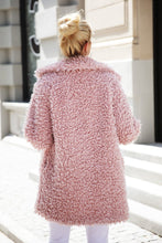 Load image into Gallery viewer, Faux Fur Long Casual Coat