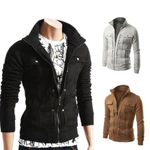 Load image into Gallery viewer, Fake Pocket Zipper  Design Jacket