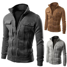 Load image into Gallery viewer, Fake Pocket Zipper  Design Jacket