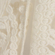 Load image into Gallery viewer, Beige Long Sleeve Hollow Out Crochet Lace Blouse