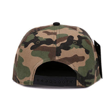 Load image into Gallery viewer, HATLANDER Camouflage snapback polyester cap blank flat camo baseball cap with no embroidery mens cap and hat for men and women