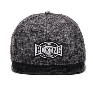 Quality linen cotton mens snapback cap